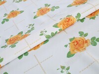 Клеенка лазерная на тканевой основе Флорина 1.37*20м мод. ZY17-2 - Оптовая продажа товаров для дома недорого в Екатеринбурге в компании Юнитрейд