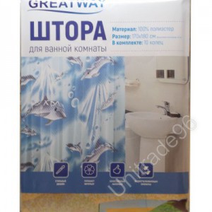 Штора для ванной комнаты 170*180 см - Оптовая продажа товаров для дома недорого в Екатеринбурге в компании Юнитрейд